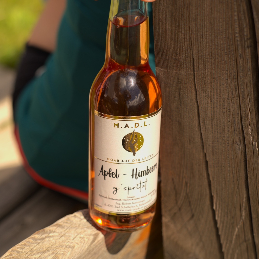 Apfel-Himbeere g'spritzt 0,33L