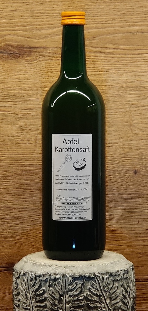 Apfel-Karottensaft 0,75L