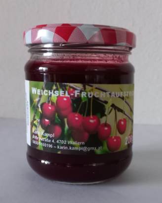 Weichsel-Fruchtaufstrich