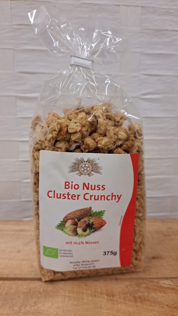 Bio Nuss Cluster Crunchy - 375 g