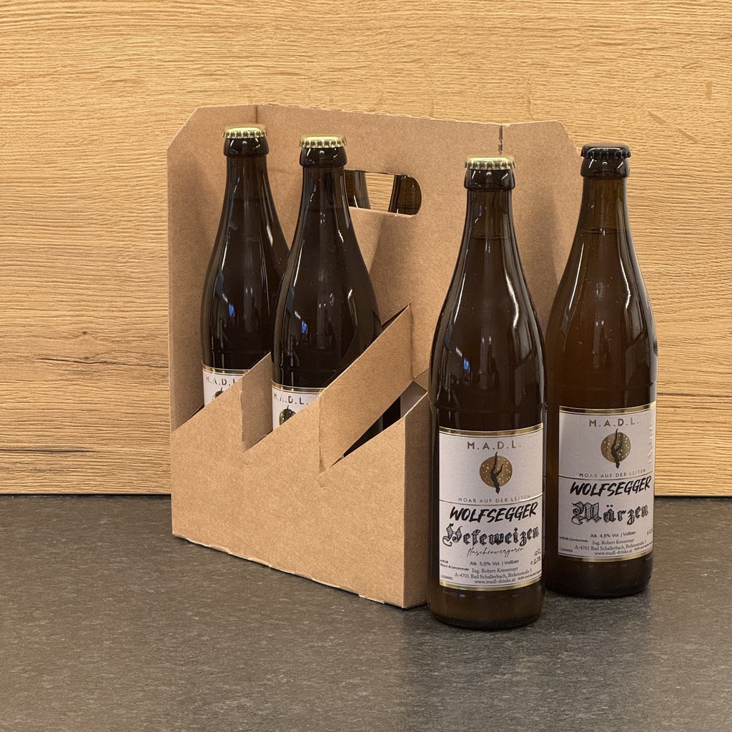 Wolfsegger 6er Tragerl Mix - Bier