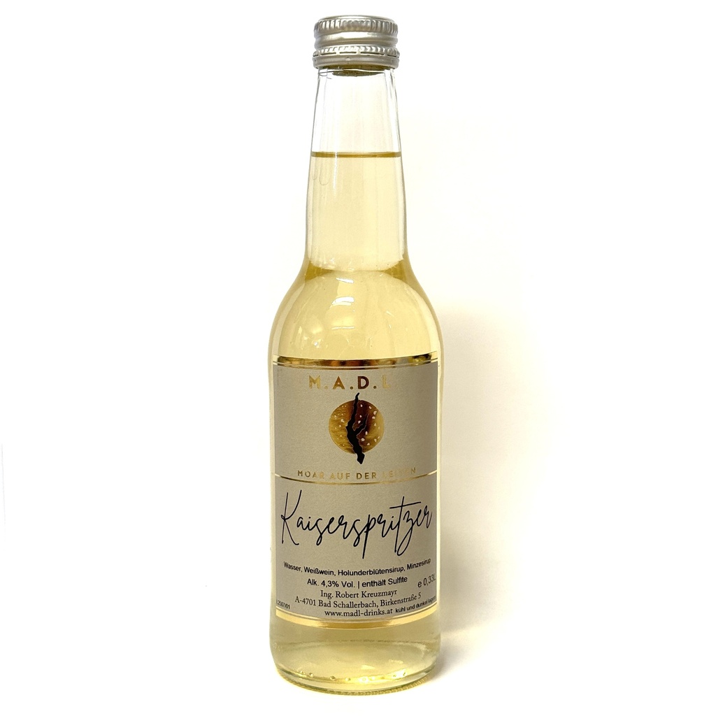 Kaiserspritzer (Holunder) 0,33L 4,3vol%