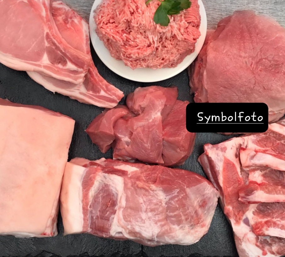 5kg Paket frisches Schweinefleisch