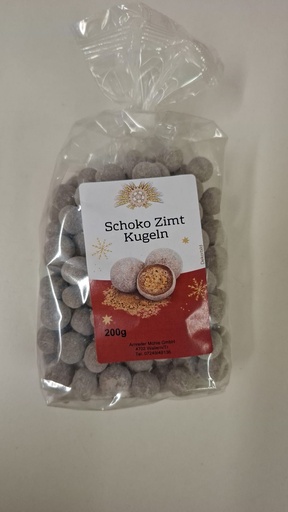 Schoko Zimt Kugel 200 g