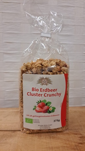 [300776] Bio Erdbeer Cluster Crunchy - 375 g
