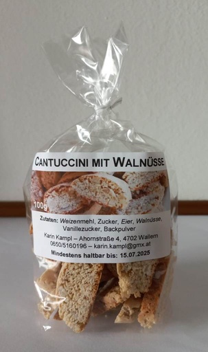 [Cantuccini mit Walnüssen 200g] Cantuccini mit Walnüssen 200g